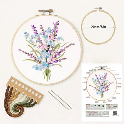 Embroidery Kit - Floral Bouquet