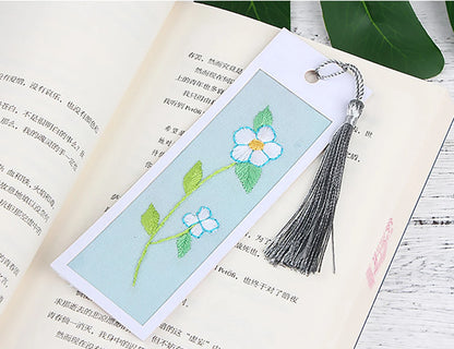5-Piece Embroidered Bookmark Kit
