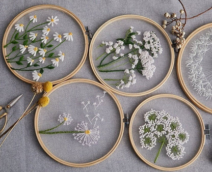 Embroider Kit - Whispering Wildflowers