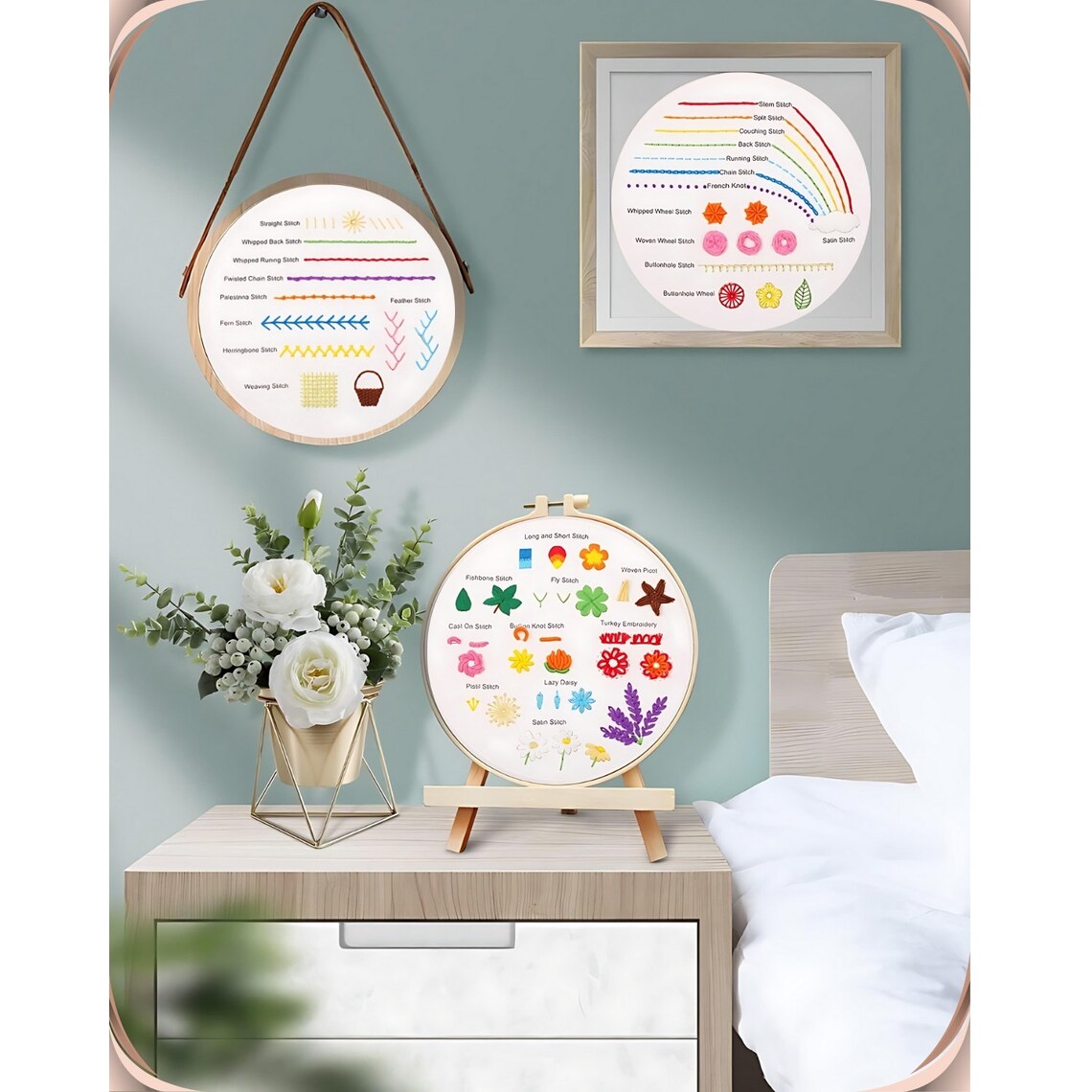 3Piece Beginner Embroidery Kit