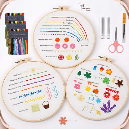 3Piece Beginner Embroidery Kit